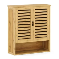 Hängeschrank Bambus SANOVA mit Ablage 59 x 21 x 67 cm natur
