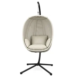 Hängesessel mit Gestell RIO beige