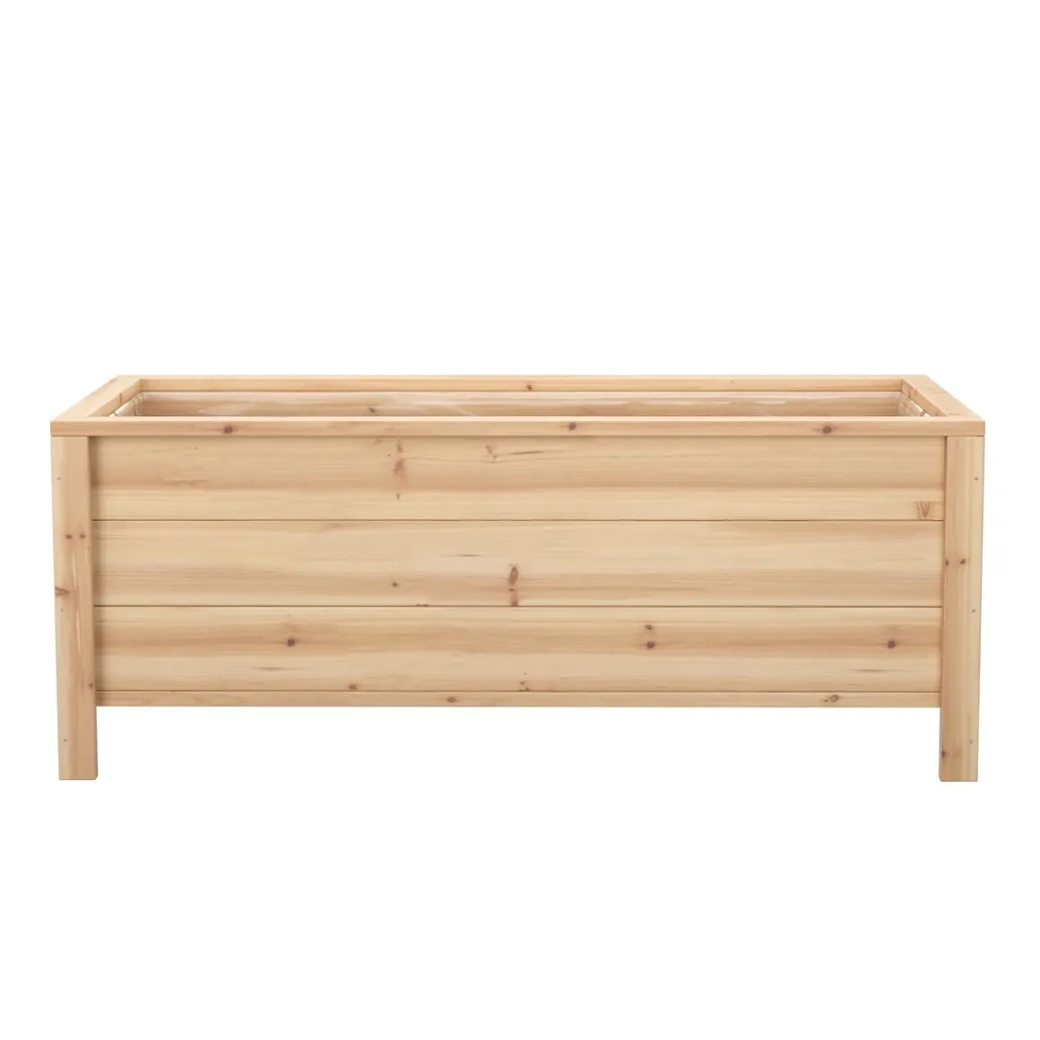 Hochbeet Holz 106 x 44 x 42 cm