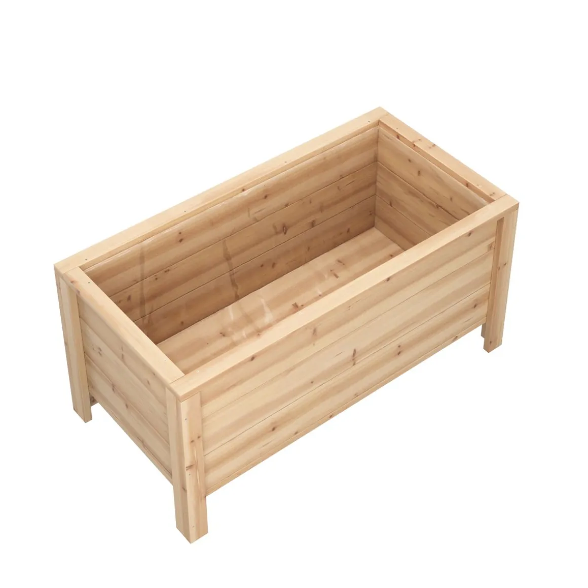 Hochbeet Holz 86 x 44 x 42 cm