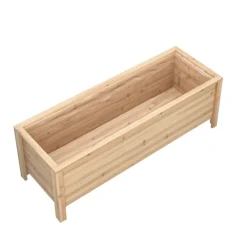 Hochbeet Holz 126 x 44 x 42 cm