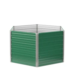 Hochbeet Stahl 129 x 77 cm 6-eckig