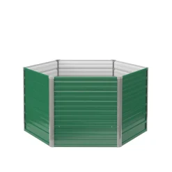 Hochbeet Stahl 129 x 77 cm 6-eckig
