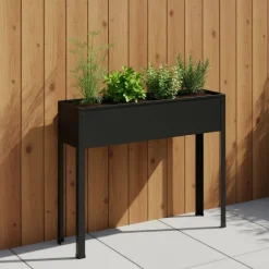 Hochbeet Stahl 100 x 27 x 80 cm