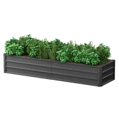 Hochbeet Stahl 200 x 60 x 35 cm
