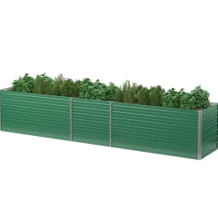 Hochbeet Stahl 400 x 80 x 77 cm