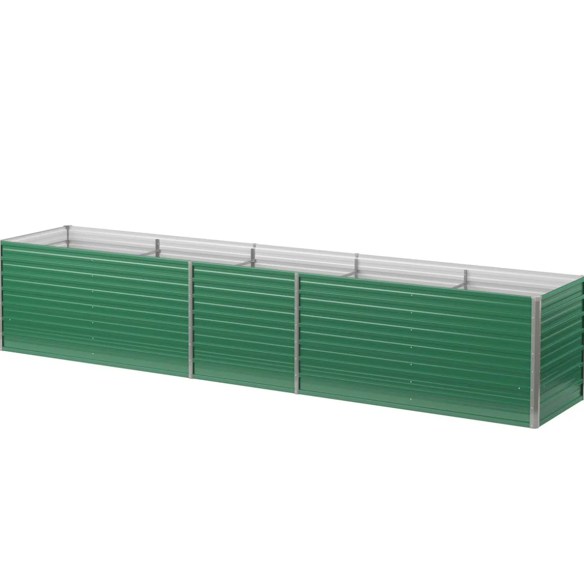 Hochbeet Stahl 400 x 80 x 77 cm