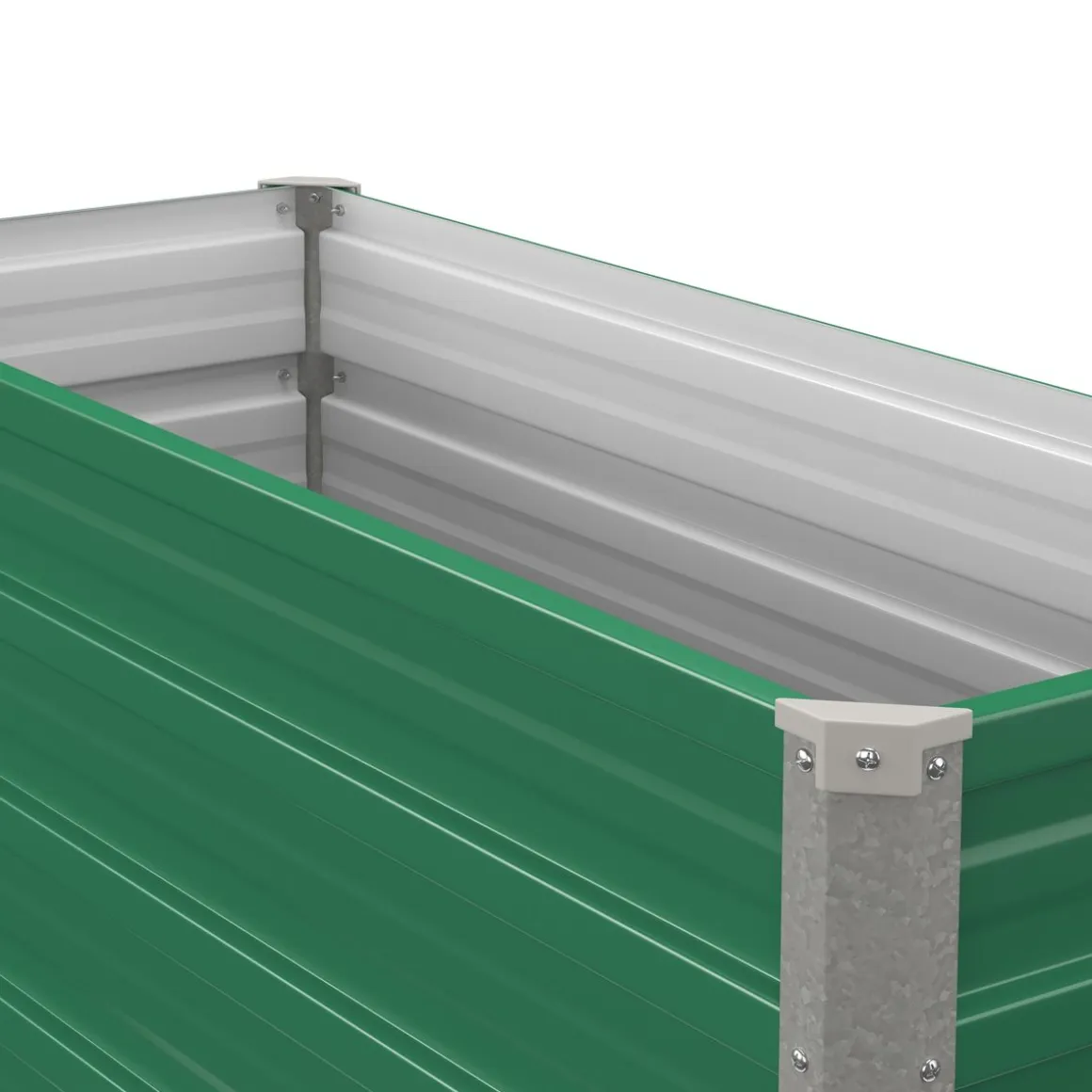 Hochbeet Stahl 100 x 40 x 77 cm