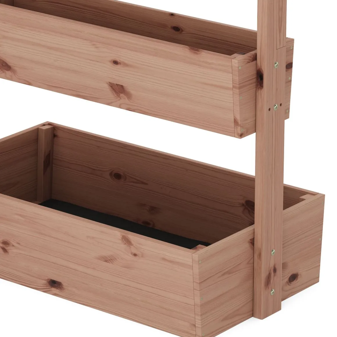 Hochbeet Vertikalbeet Holz 85 x 45 x 140 cm natur