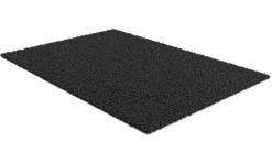 Hochflor Teppich 160 x 230 cm anthrazit