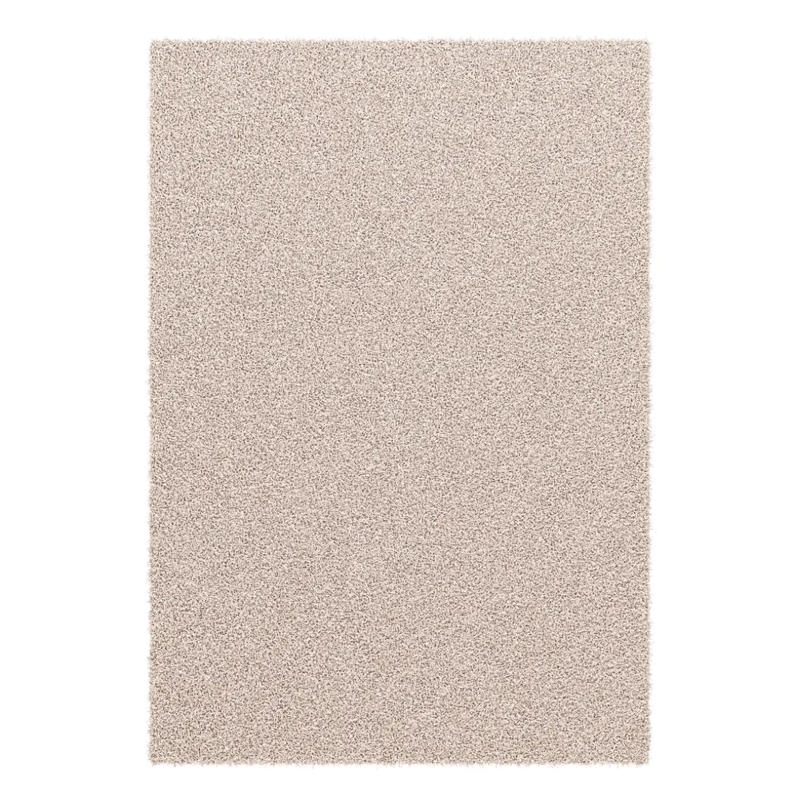 Hochflor Teppich 240 x 340 cm creme