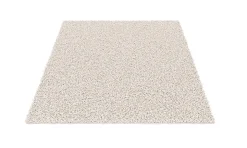 Hochflor Teppich 160 x 230 cm creme
