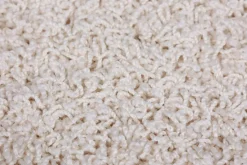 Hochflor Teppich 160 x 230 cm creme