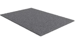 Hochflor Teppich 160 x 230 cm grau