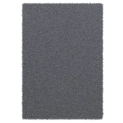 Hochflor Teppich 160 x 230 cm grau