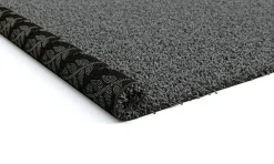 Hochflor Teppich 120 x 170 cm grau