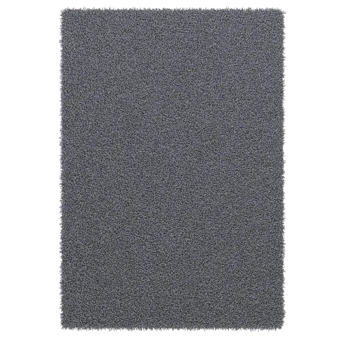 Hochflor Teppich 200 x 290 cm grau