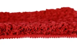 Hochflor Teppich 120 x 170 cm rot