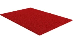 Hochflor Teppich 160 x 230 cm rot