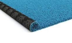 Hochflor Teppich 80 x 150 cm türkis