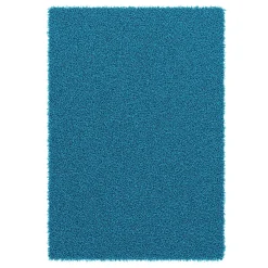 Hochflor Teppich 200 x 290 cm türkis
