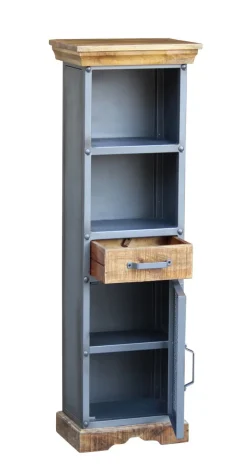 Hochschrank Holz SAMO 45 x 140 cm