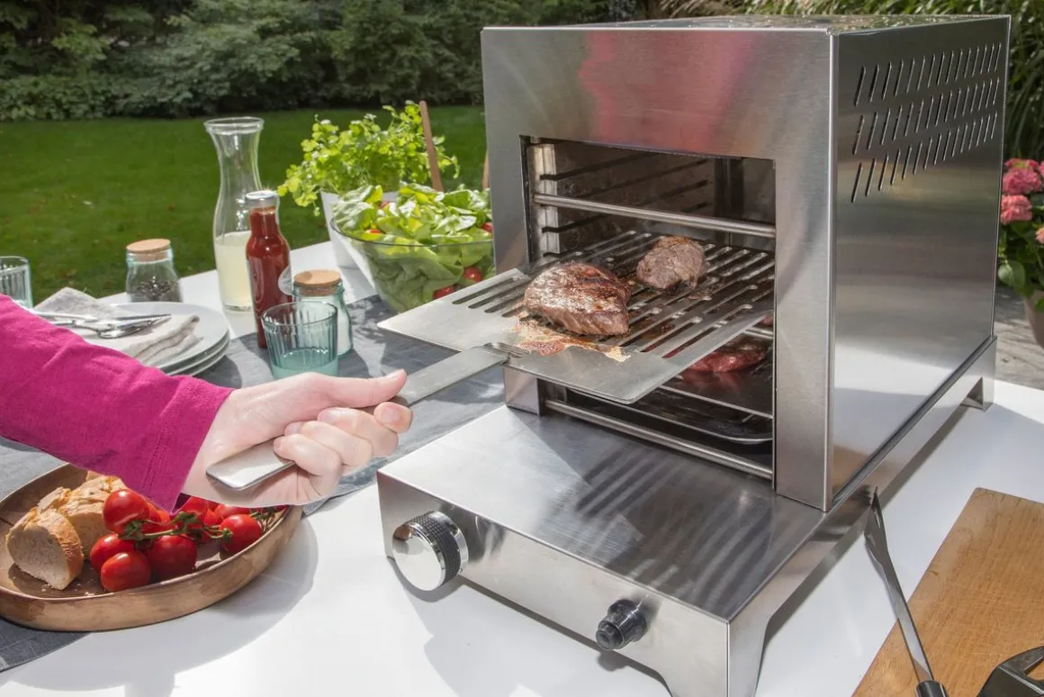 Hochtemperaturgrill BBQ Edelstahl 800 Grad