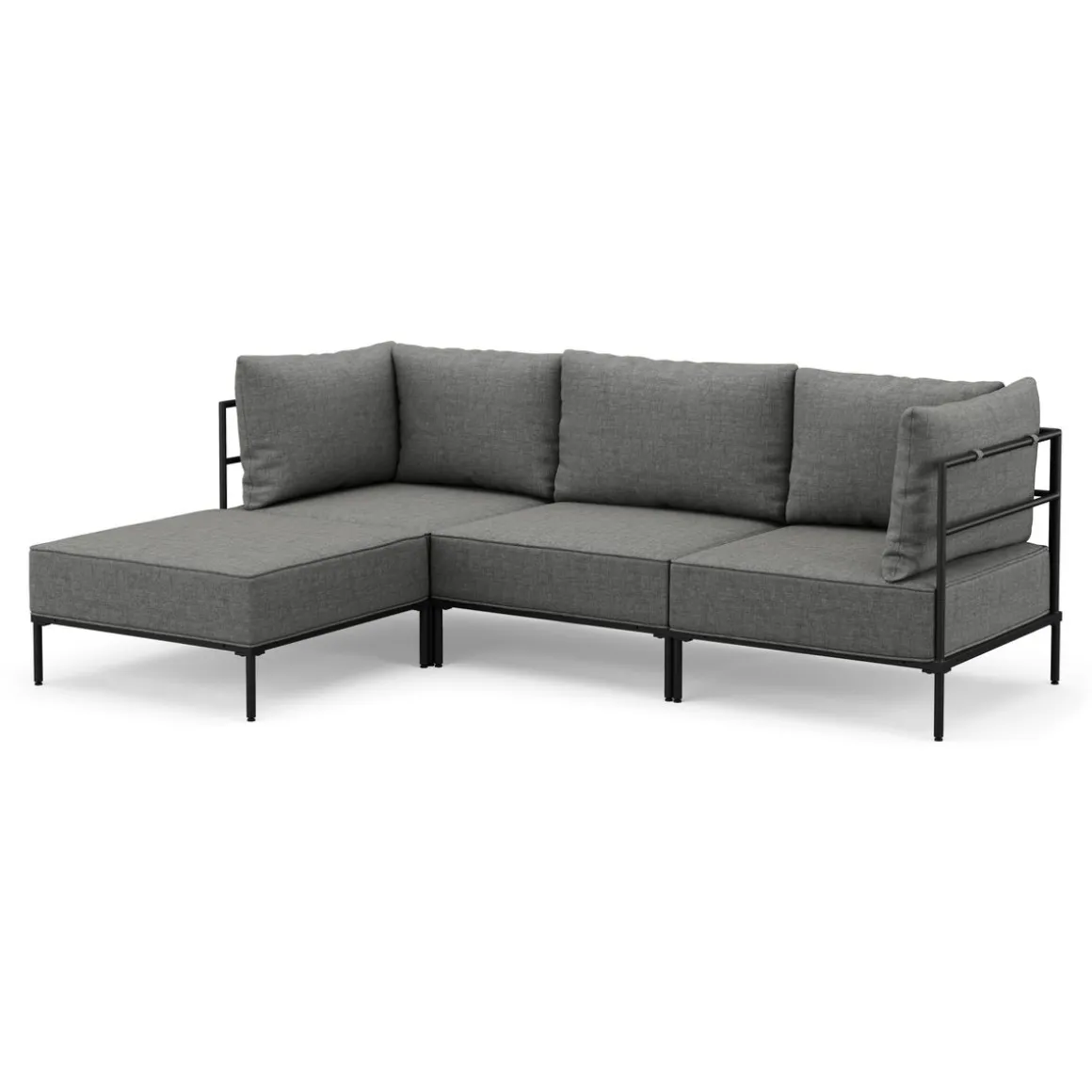 Hocker ETHAN hellgrau