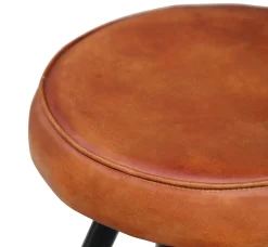 Hocker Leder Vintage ANOUK