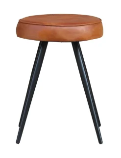 Hocker Leder Vintage ANOUK