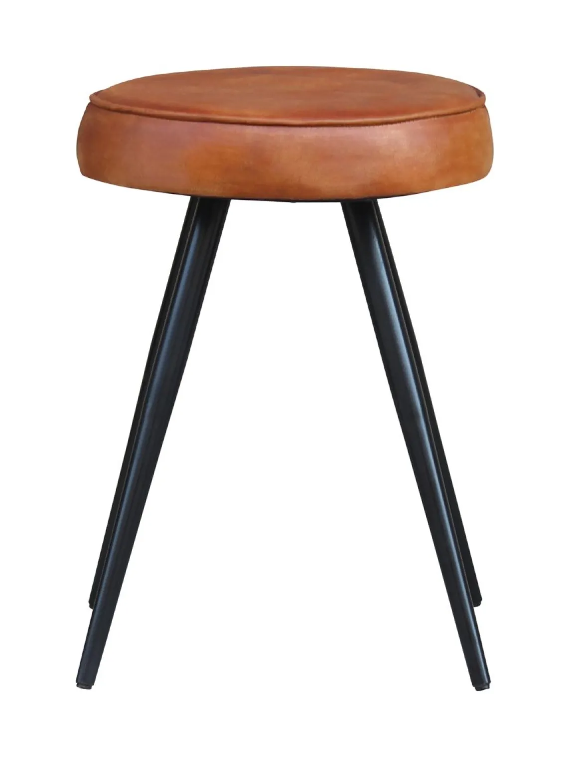 Hocker Leder Vintage ANOUK