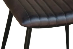 Hocker Leder Vintage MAELLE