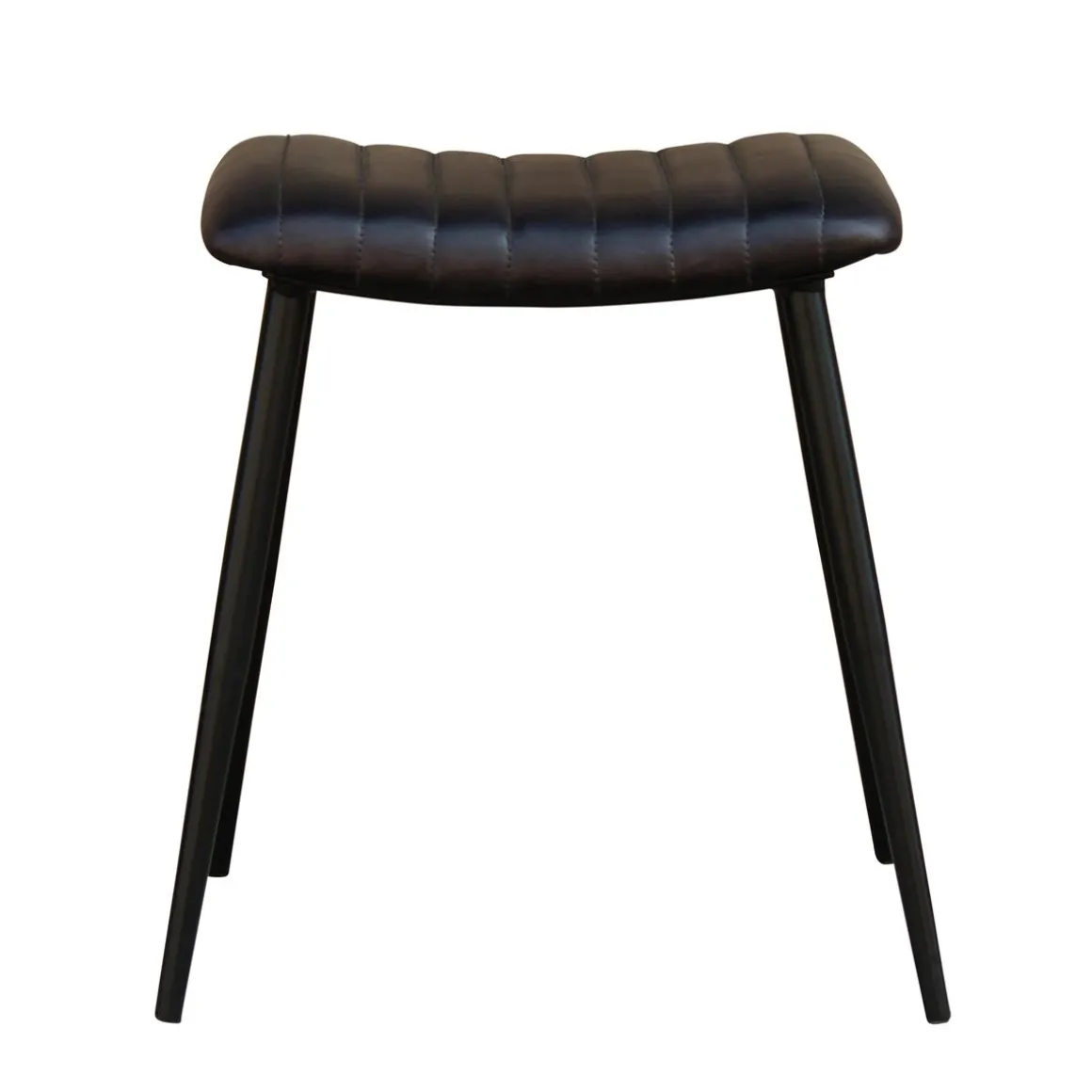 Hocker Leder Vintage MAELLE
