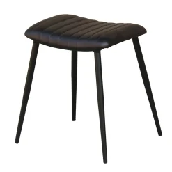 Hocker Leder Vintage MAELLE