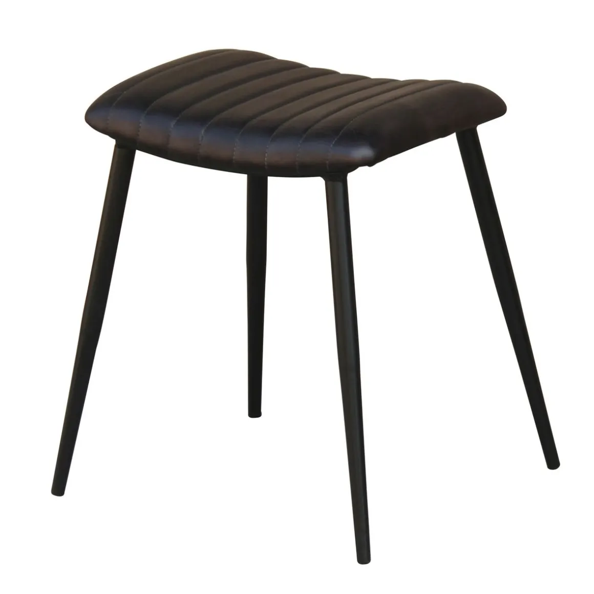 Hocker Leder Vintage MAELLE