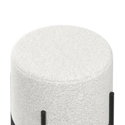 Hocker Teddy BRILON weiss