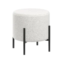 Hocker Teddy BRILON weiss