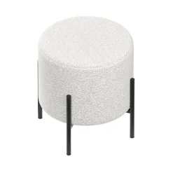 Hocker Teddy BRILON weiss