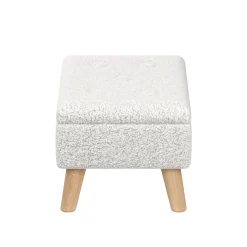 Hocker Teddy CALW mit Stauraum weiss