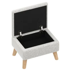 Hocker Teddy CALW mit Stauraum weiss
