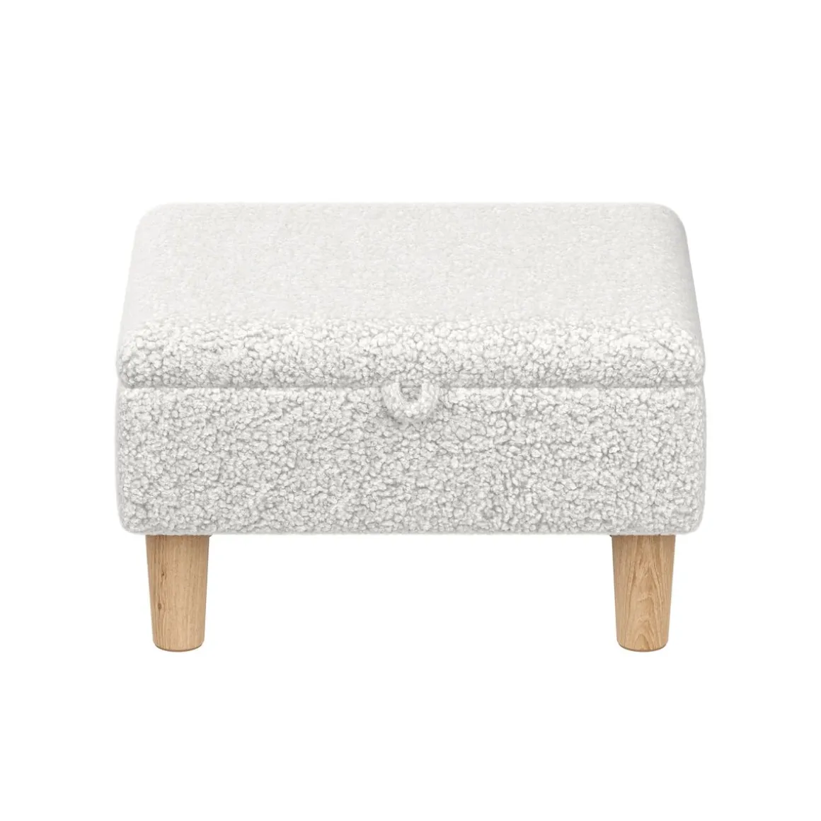 Hocker Teddy CHAM mit Stauraum weiss