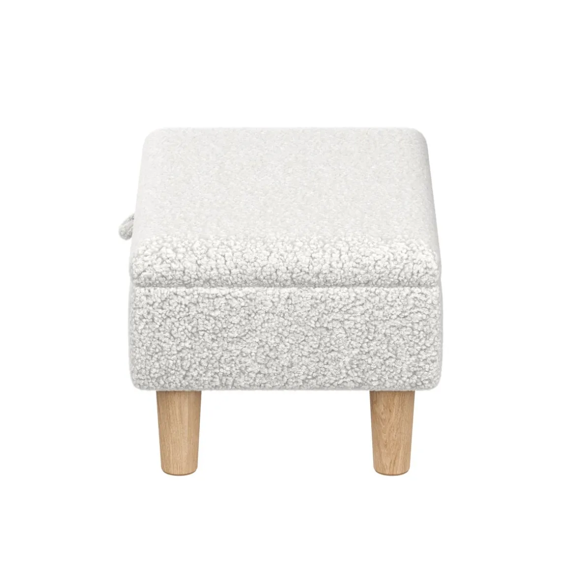 Hocker Teddy CHAM mit Stauraum weiss