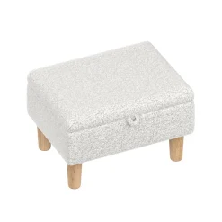 Hocker Teddy CHAM mit Stauraum weiss