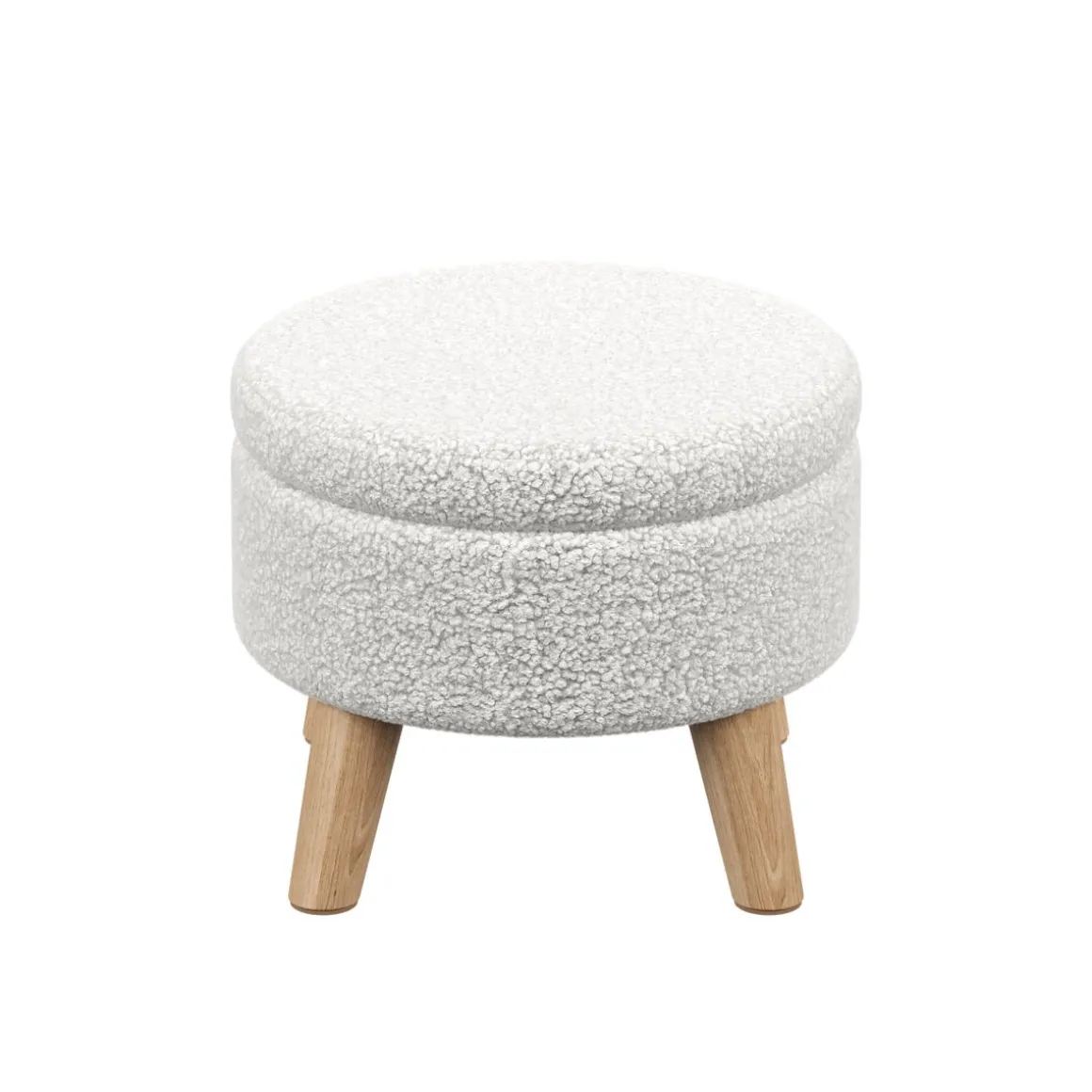Hocker Teddy DAHN mit Stauraum weiss