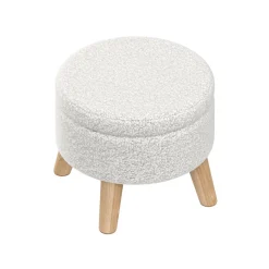 Hocker Teddy DAHN mit Stauraum weiss