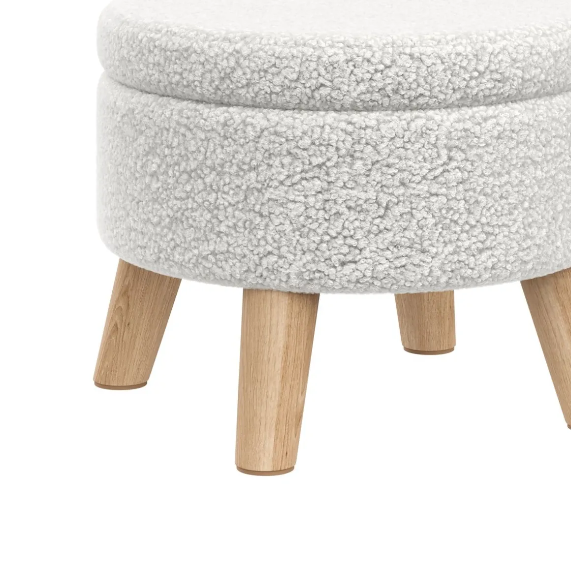 Hocker Teddy DAHN mit Stauraum weiss