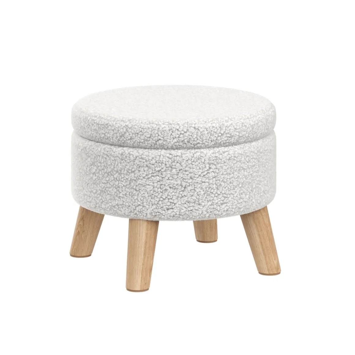 Hocker Teddy DAHN mit Stauraum weiss
