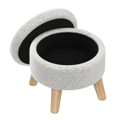 Hocker Teddy DAHN mit Stauraum weiss