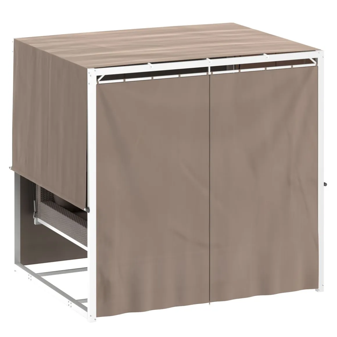 Hollywoodschaukel FERMINA taupe