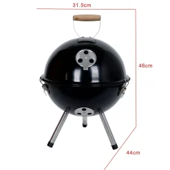 Holzkohlegrill Kugelgrill ELDI